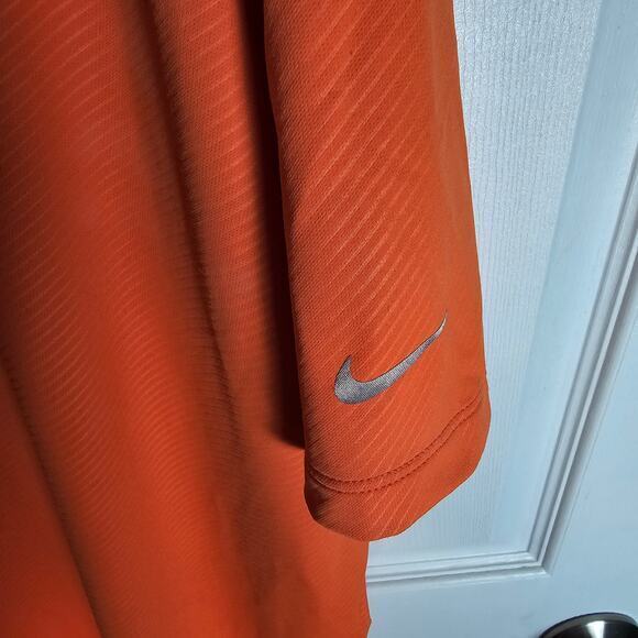 Tiger‎ Woods Collection Nike Dri-Fit Polo-Orange-Men's XL - Picture 3 of 8